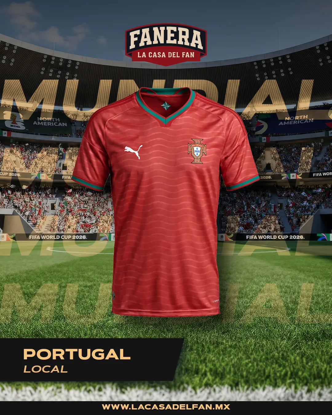 Portugal Local Mundial 2026 | Envío Express