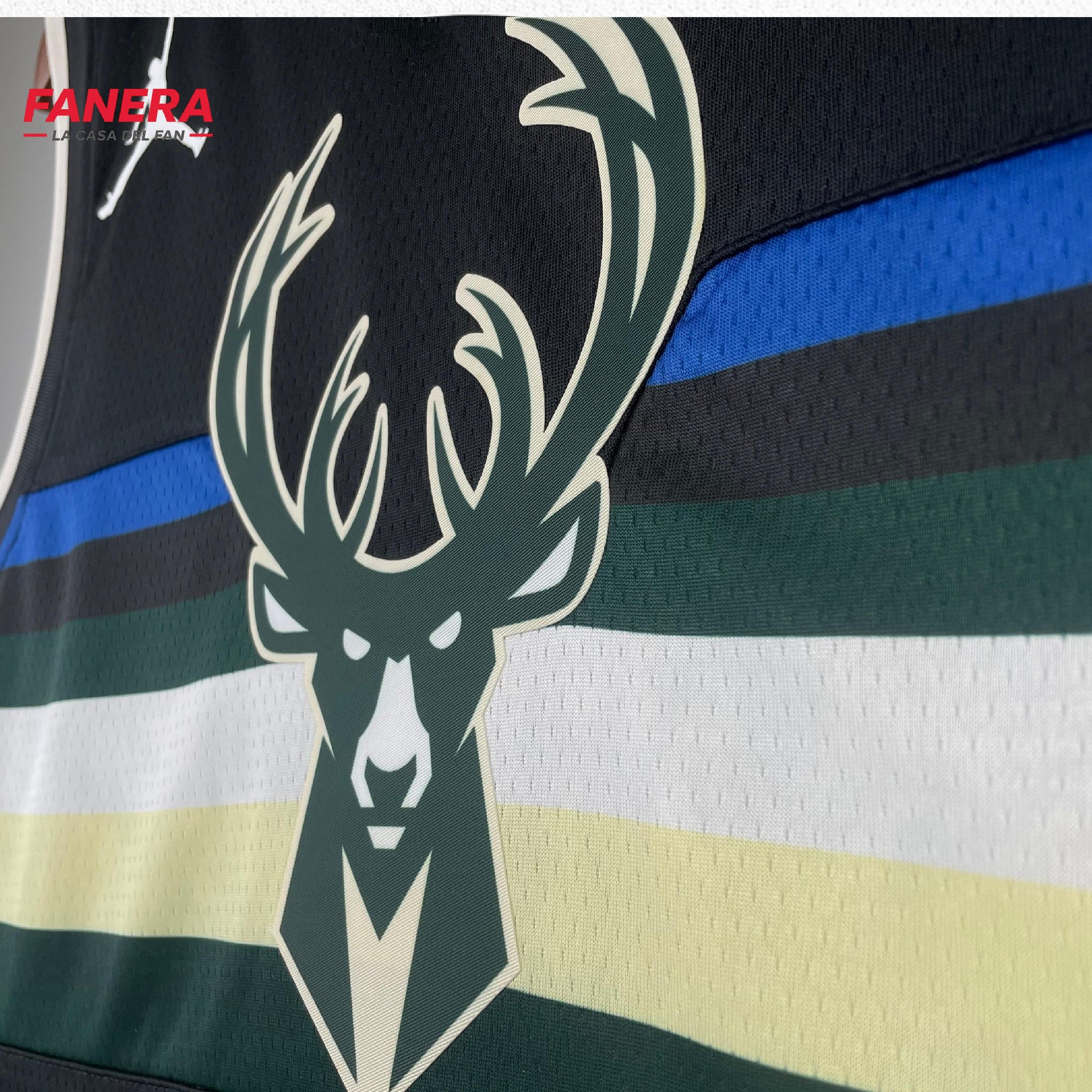 Milwaukee Bucks Visitante 2025/26 | Jersey NBA