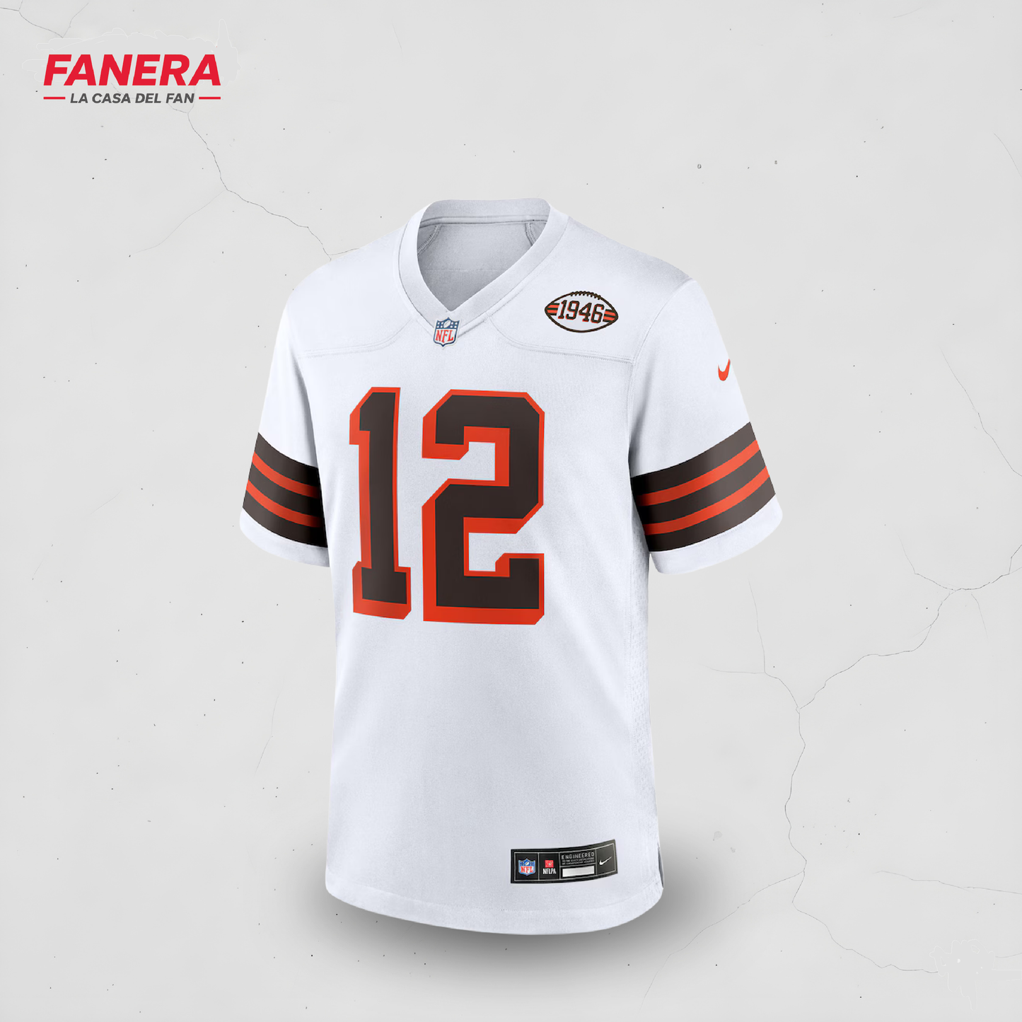 Cleveland Browns Visitante 2025/26 | Jersey NFL