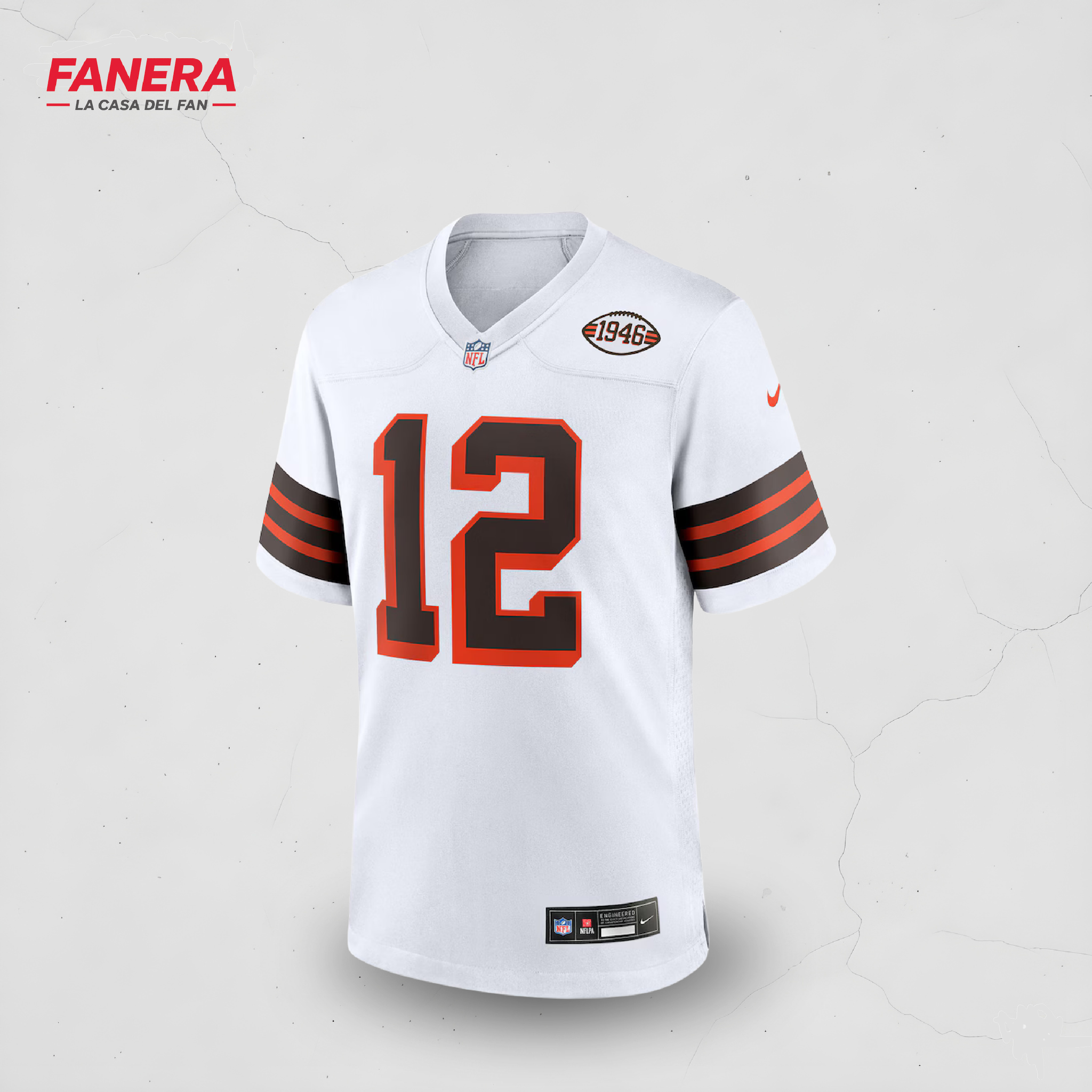 Cleveland Browns Visitante 2025/26 | Jersey NFL