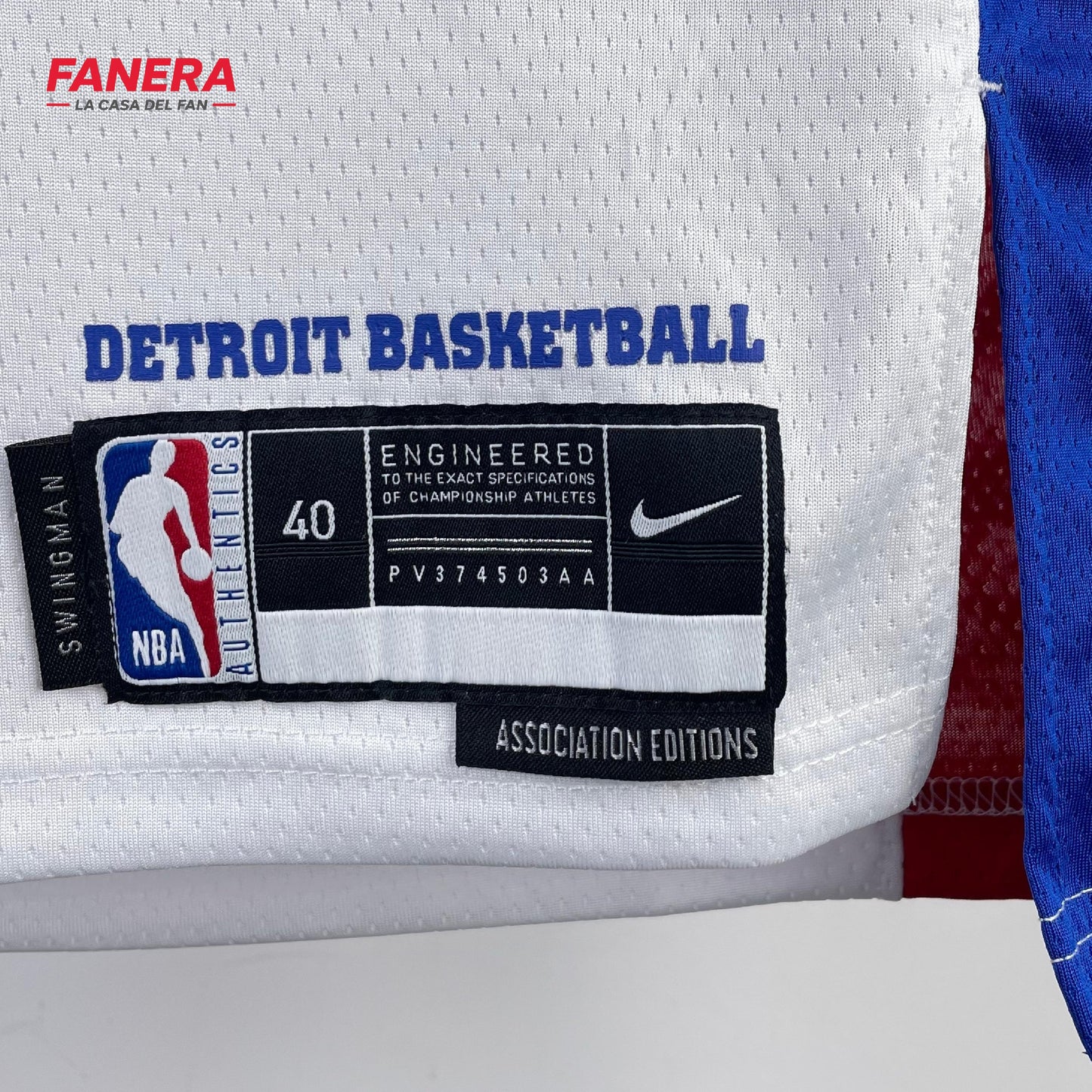Detroit Pistons Local 2025/26 | Jersey NBA