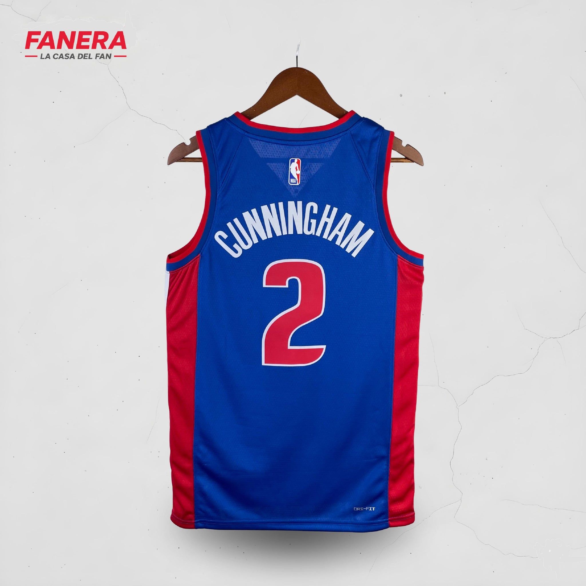 Detroit Pistons Visitante 2025/26 | Jersey NBA