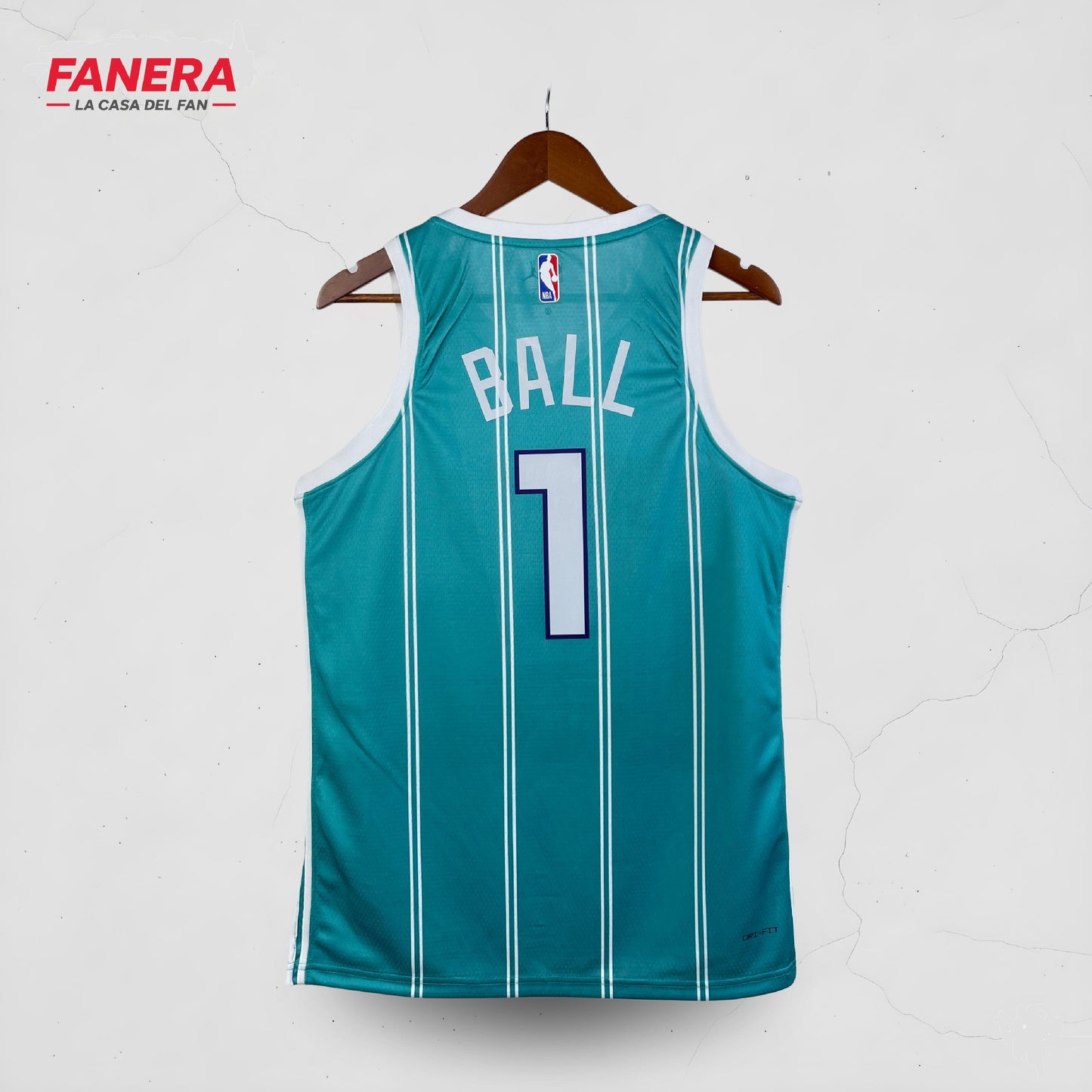 Charlotte Hornets Visitante 2025/26 | Jersey NBA