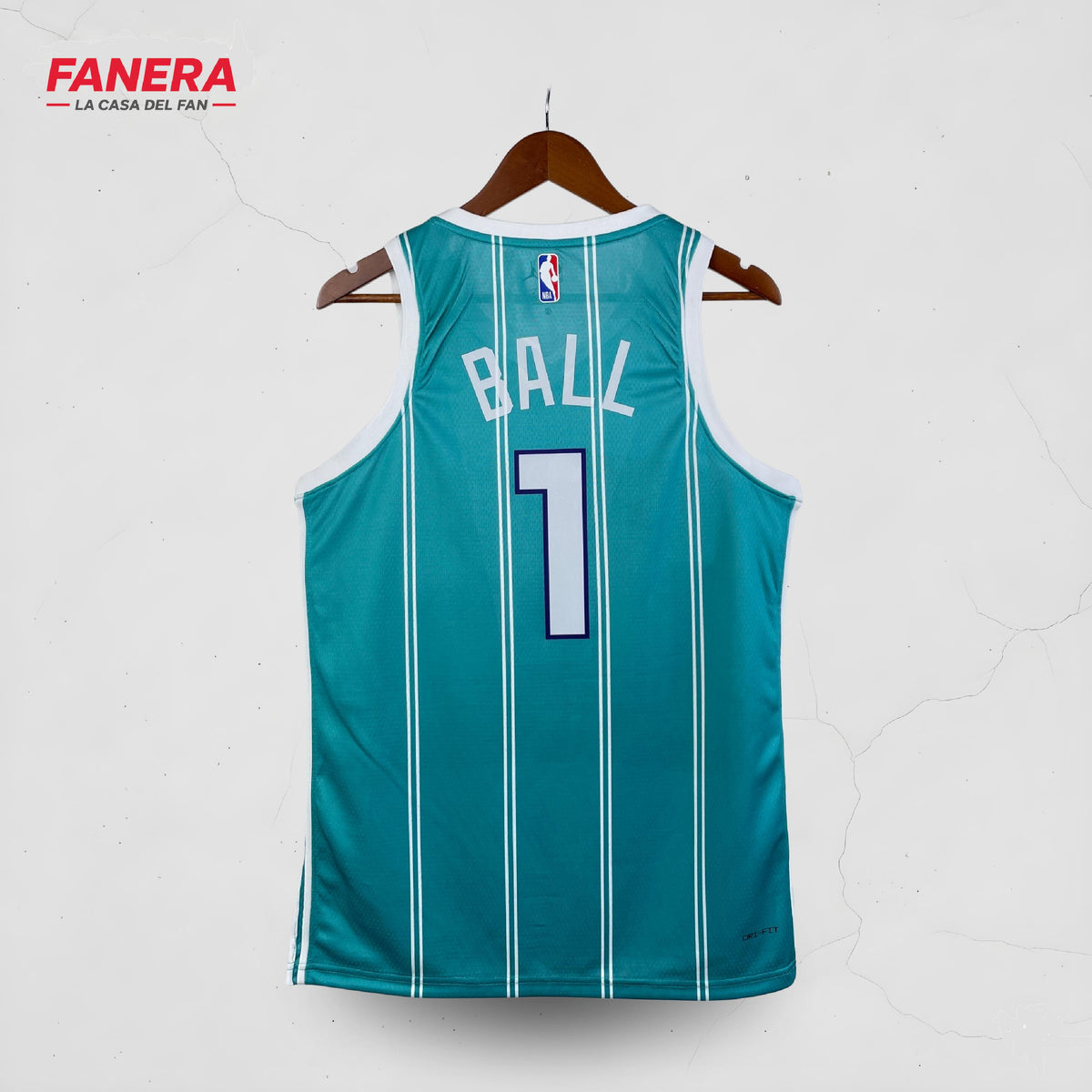 Charlotte Hornets Visitante 2025/26 | Jersey NBA