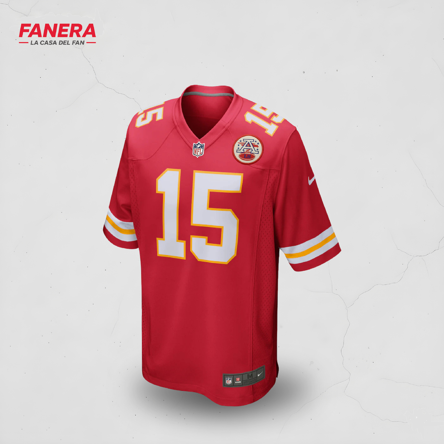 Kansas City Chiefs 25/26 – Patrick Mahomes | Jersey NFL | Envío Express