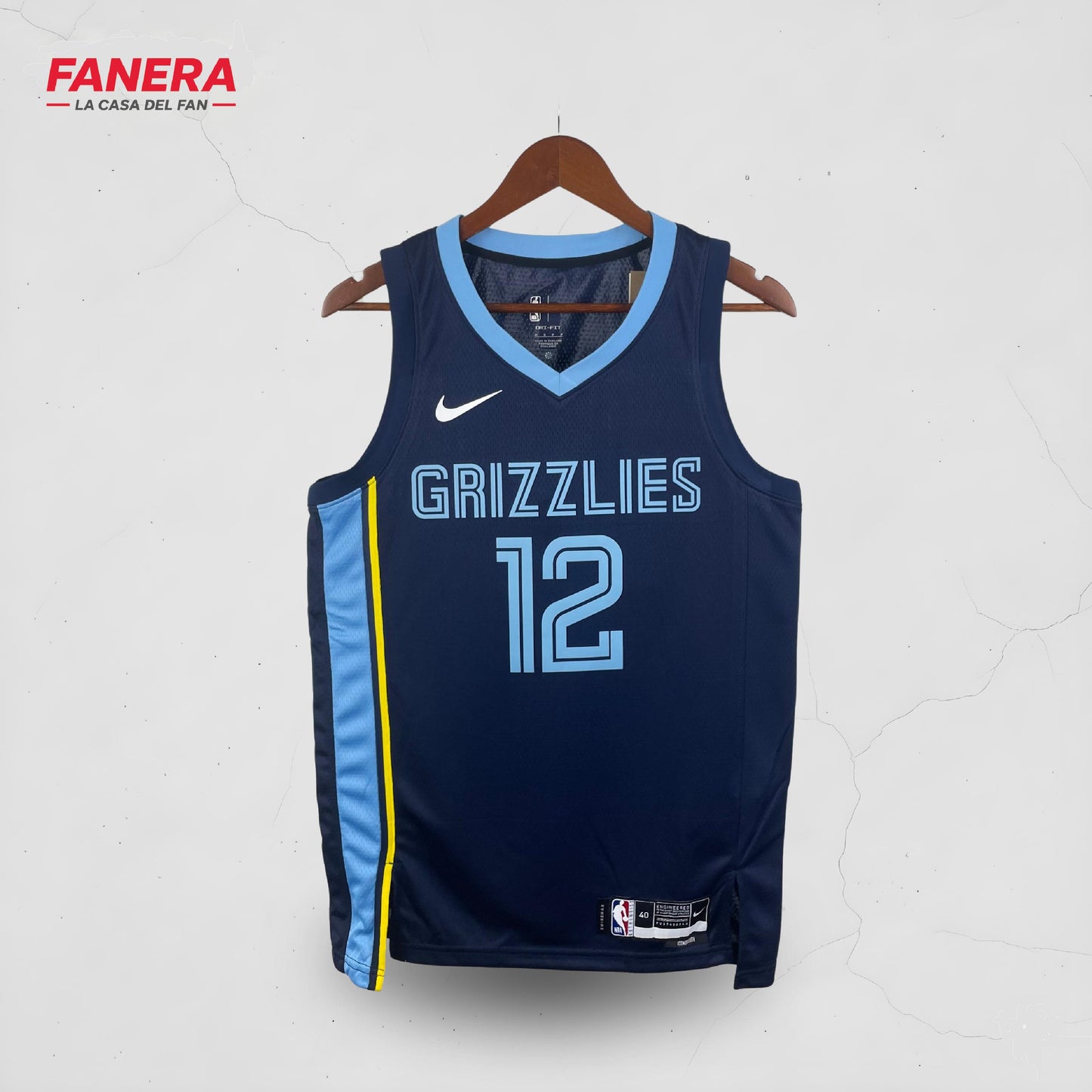 Memphis Grizzlies Visitante 2025/26 | Jersey NBA