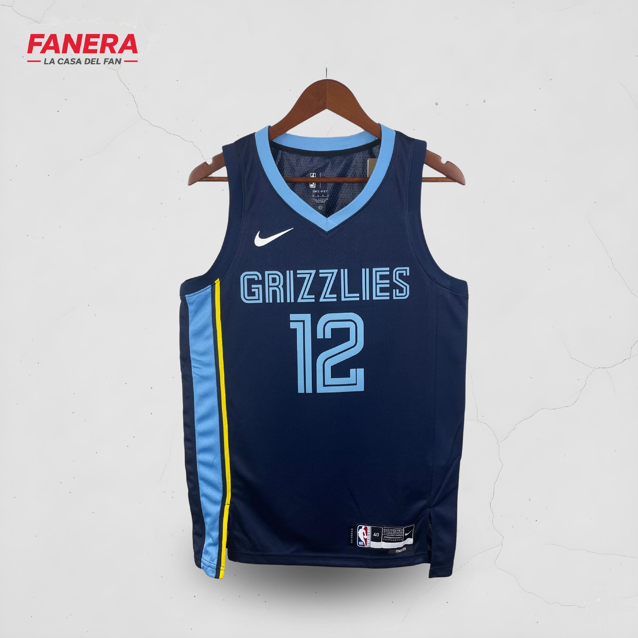 Memphis Grizzlies Visitante 2025/26 | Jersey NBA