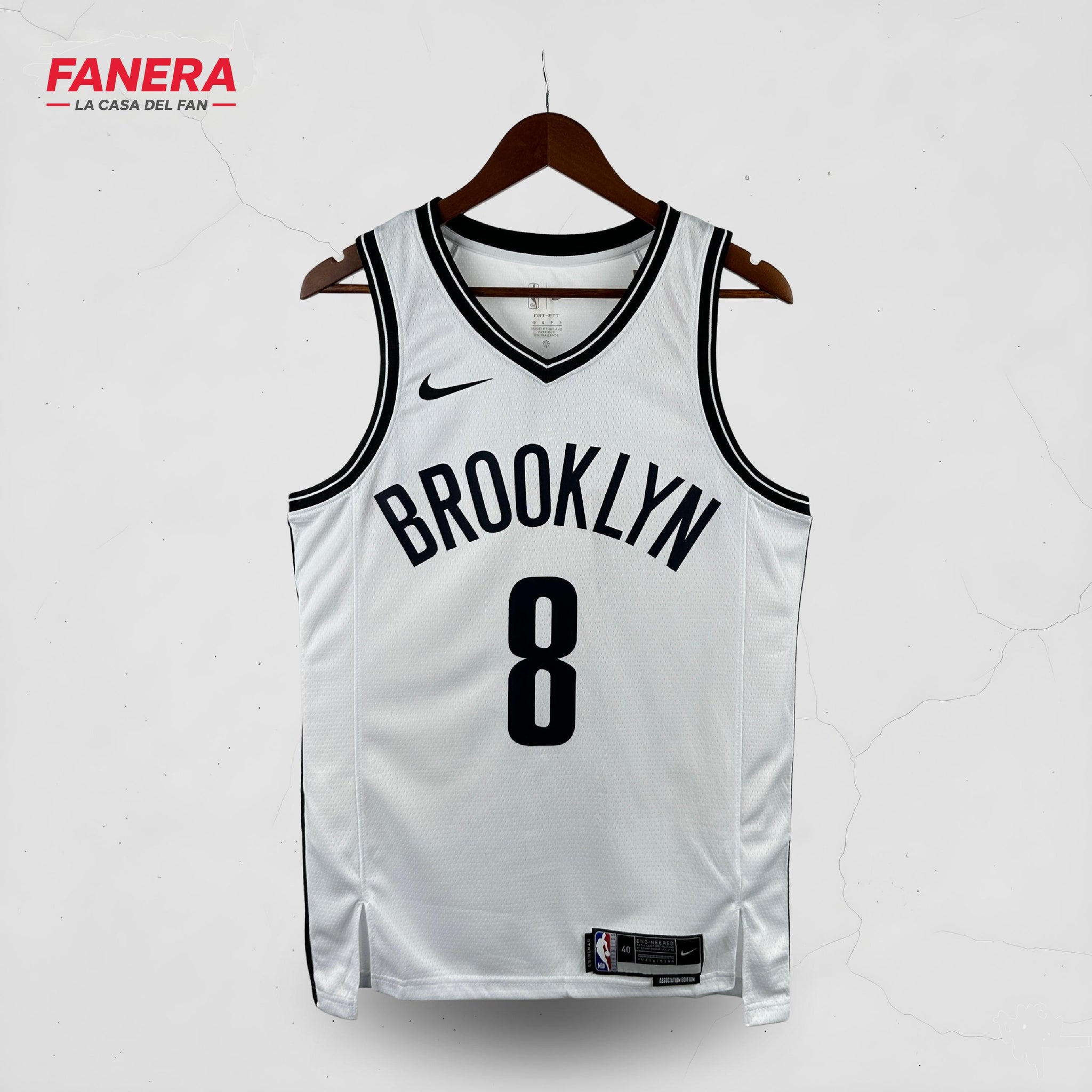 Brooklyn Nets Visitante 2025/26 | Jersey NBA