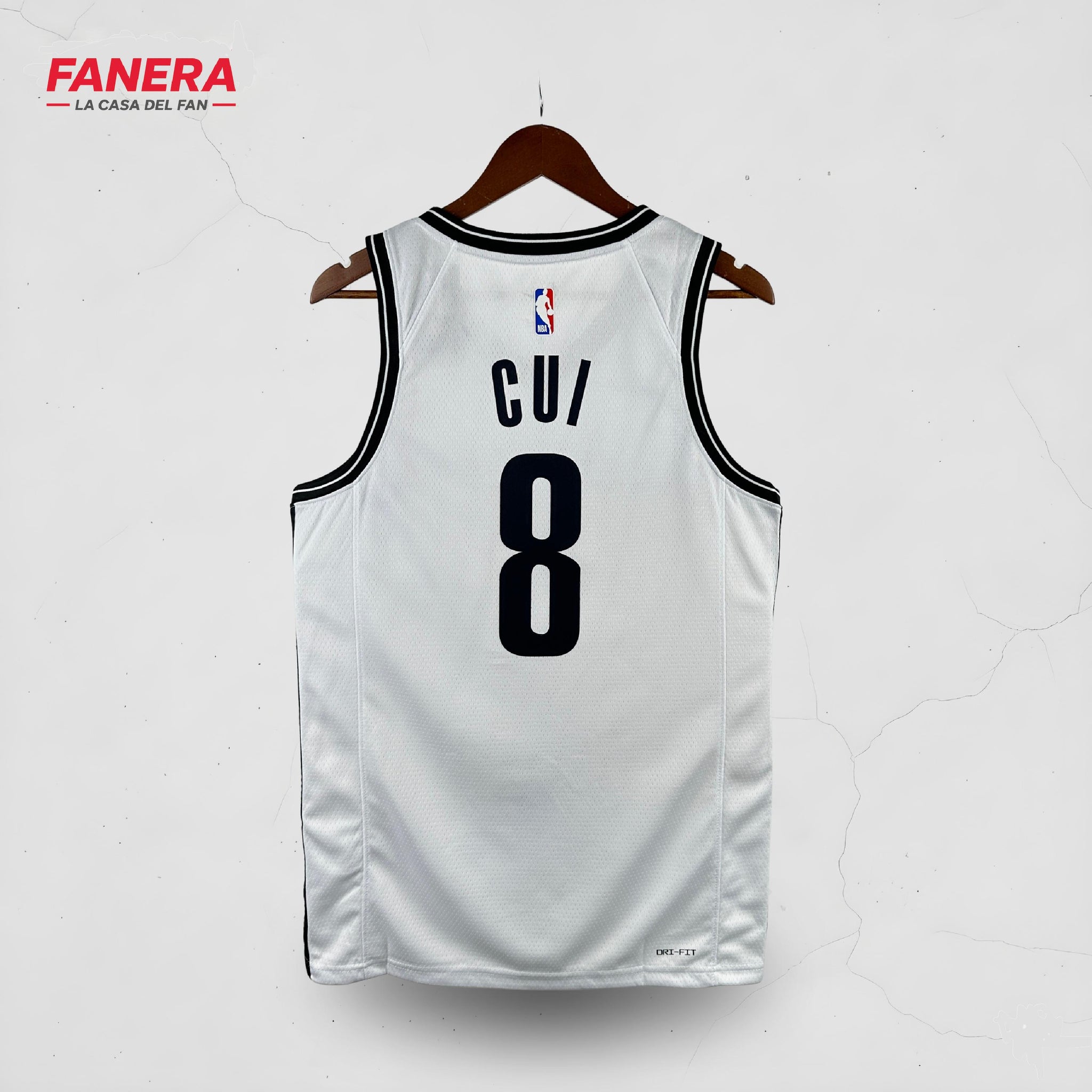 Brooklyn Nets Visitante 2025/26 | Jersey NBA