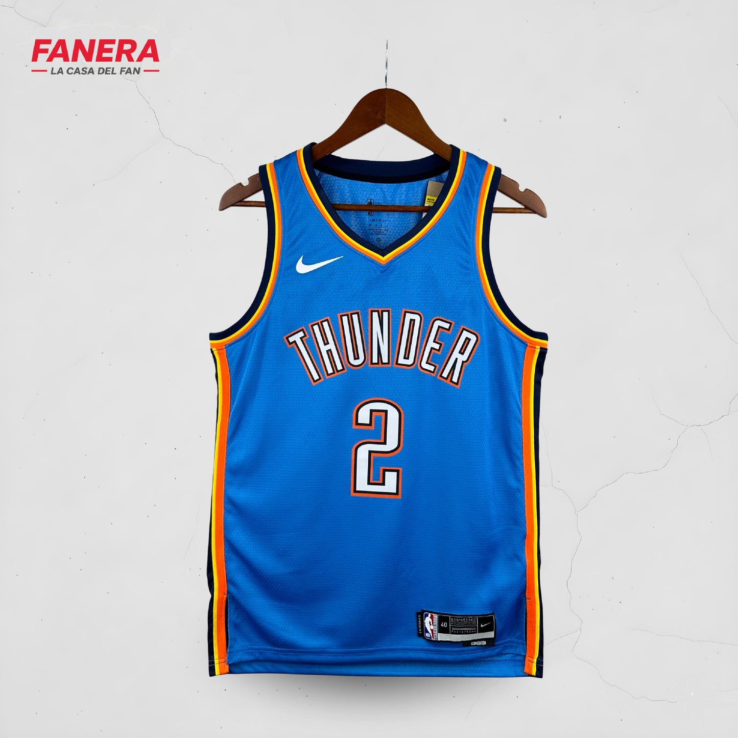 Oklahoma City Thunder 25/26 – Shai Gilgeous-Alexander | Jersey NBA | Envío Express