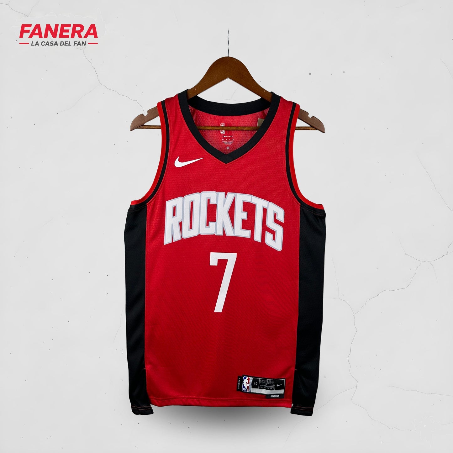 Houston Rockets Visitante 2025/26 | Jersey NBA