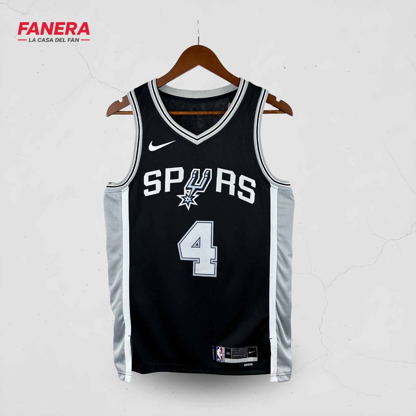 San Antonio Spurs Visitante 2025/26 | Jersey NBA