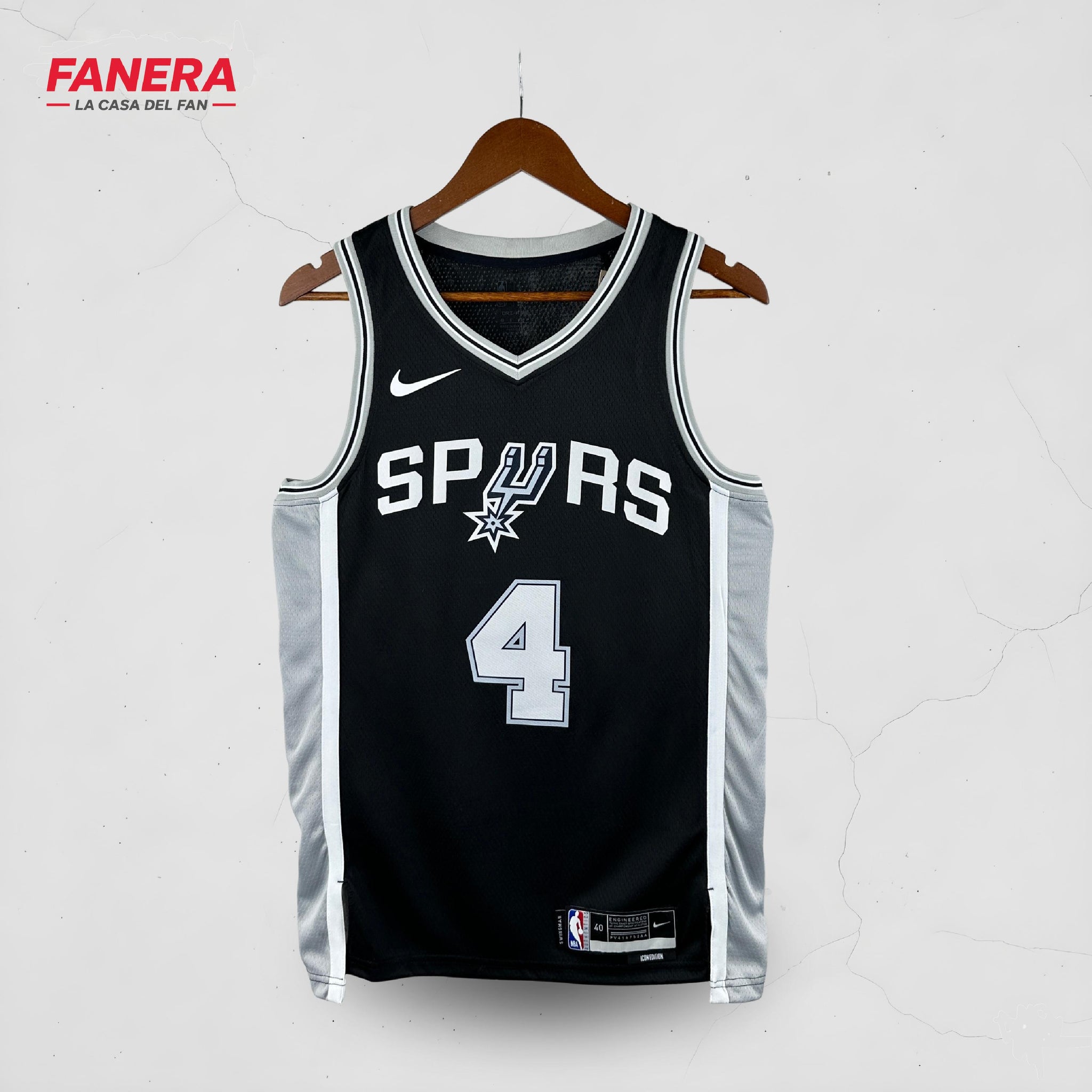 San Antonio Spurs Visitante 2025/26 | Jersey NBA