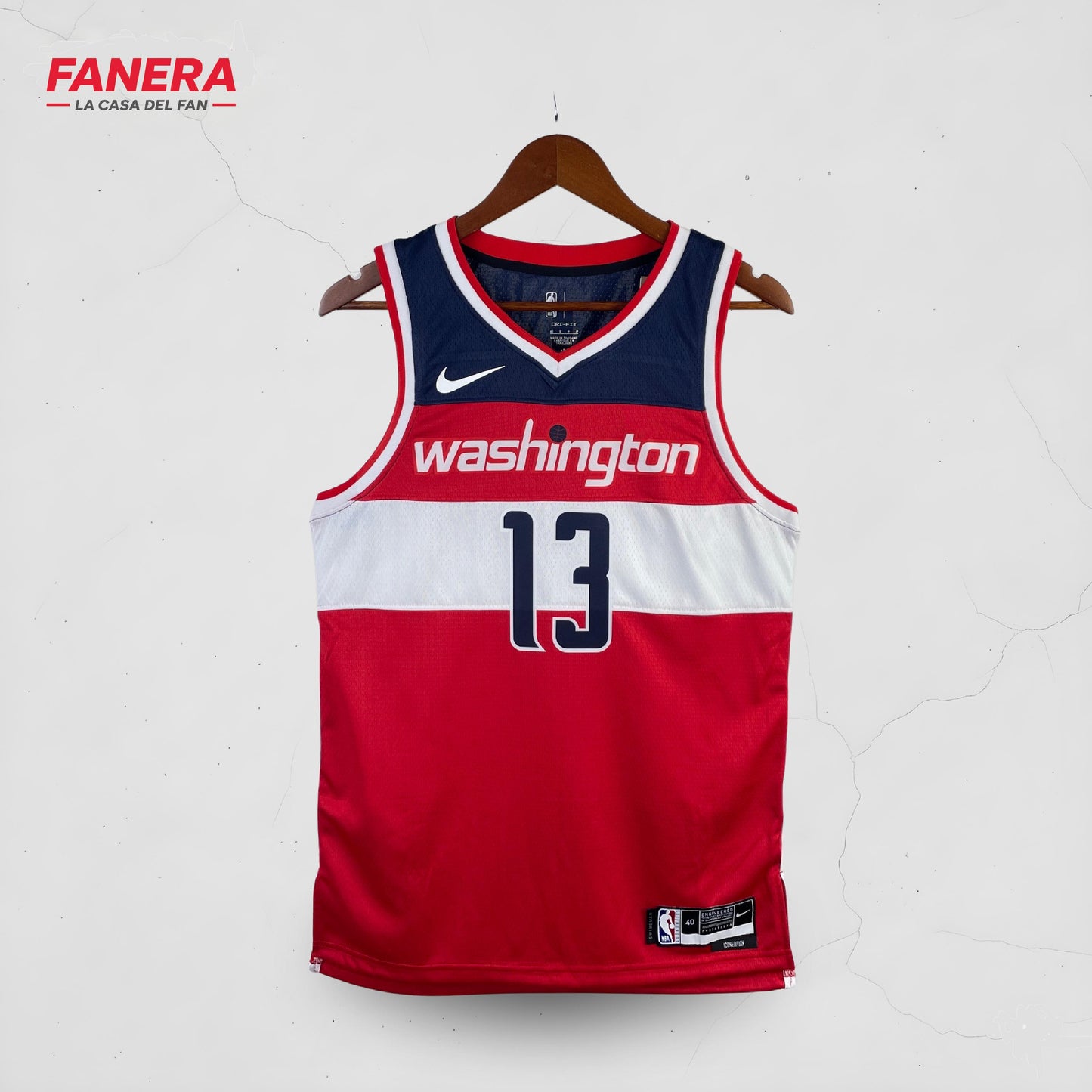 Washington Wizards Visitante 2025/26 | Jersey NBA