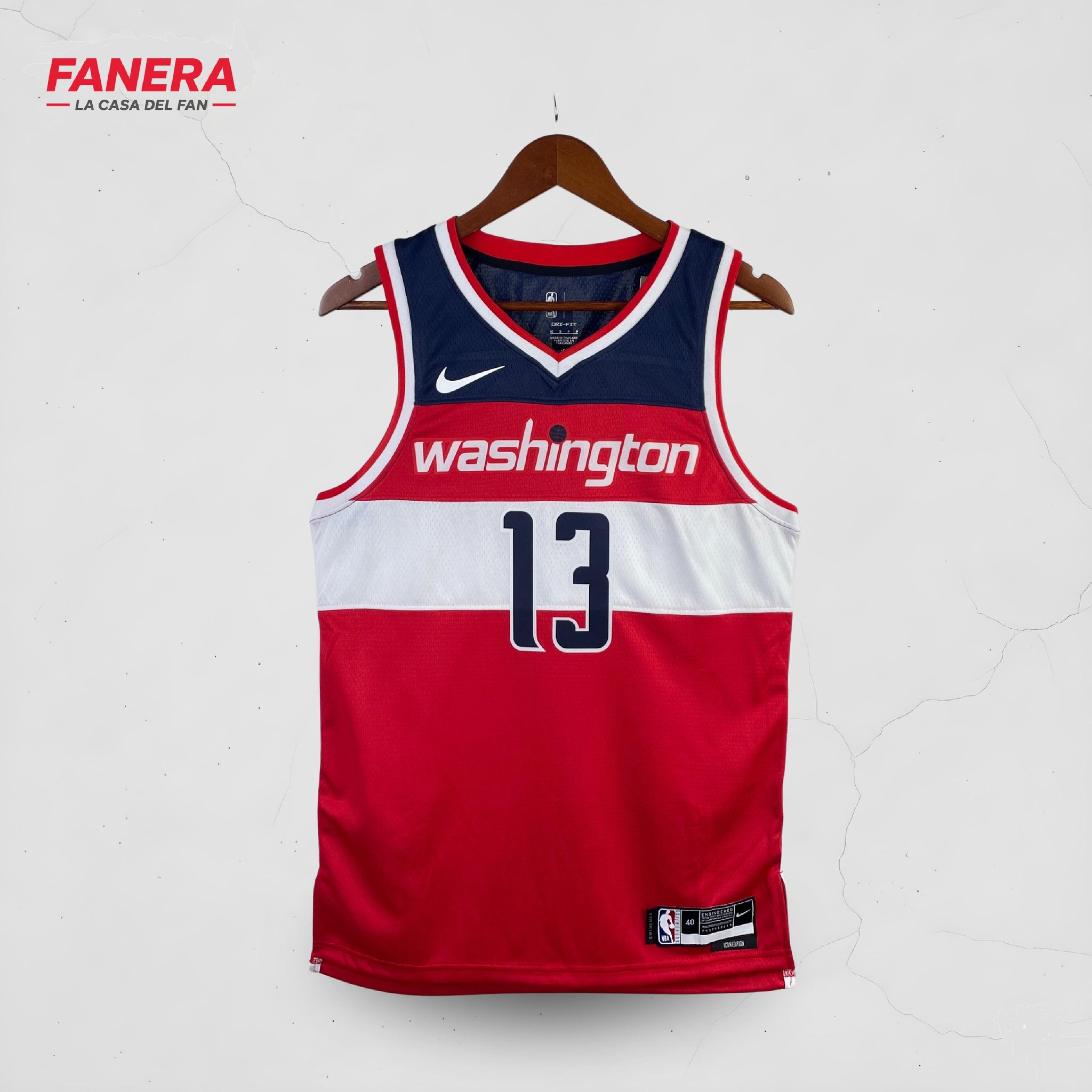 Washington Wizards Visitante 2025/26 | Jersey NBA